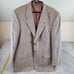Bert Pulitzer Sport Coat Silk Mens Sz 44 Birdseye Regular Jacket Blazer *FLAW*