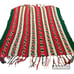 Handmade Crocheted Christmas Afghan 43 (plus tassels) x 38