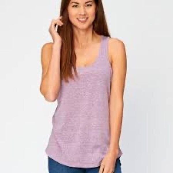 Threads 4 Thought Purple Tank Top