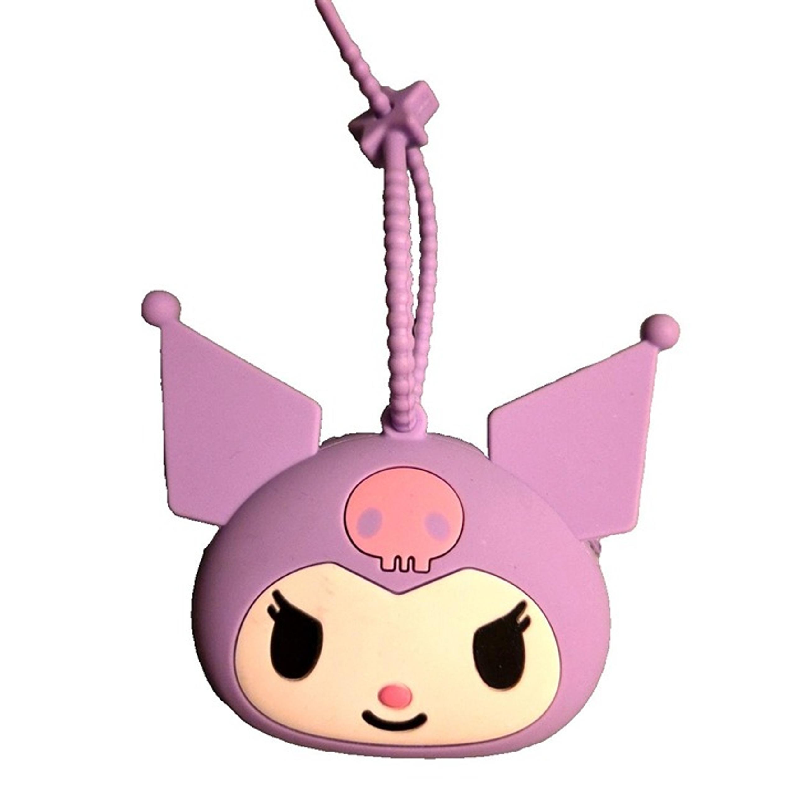Sanrio Kuromi Purple Silicone Coin Pouch Case