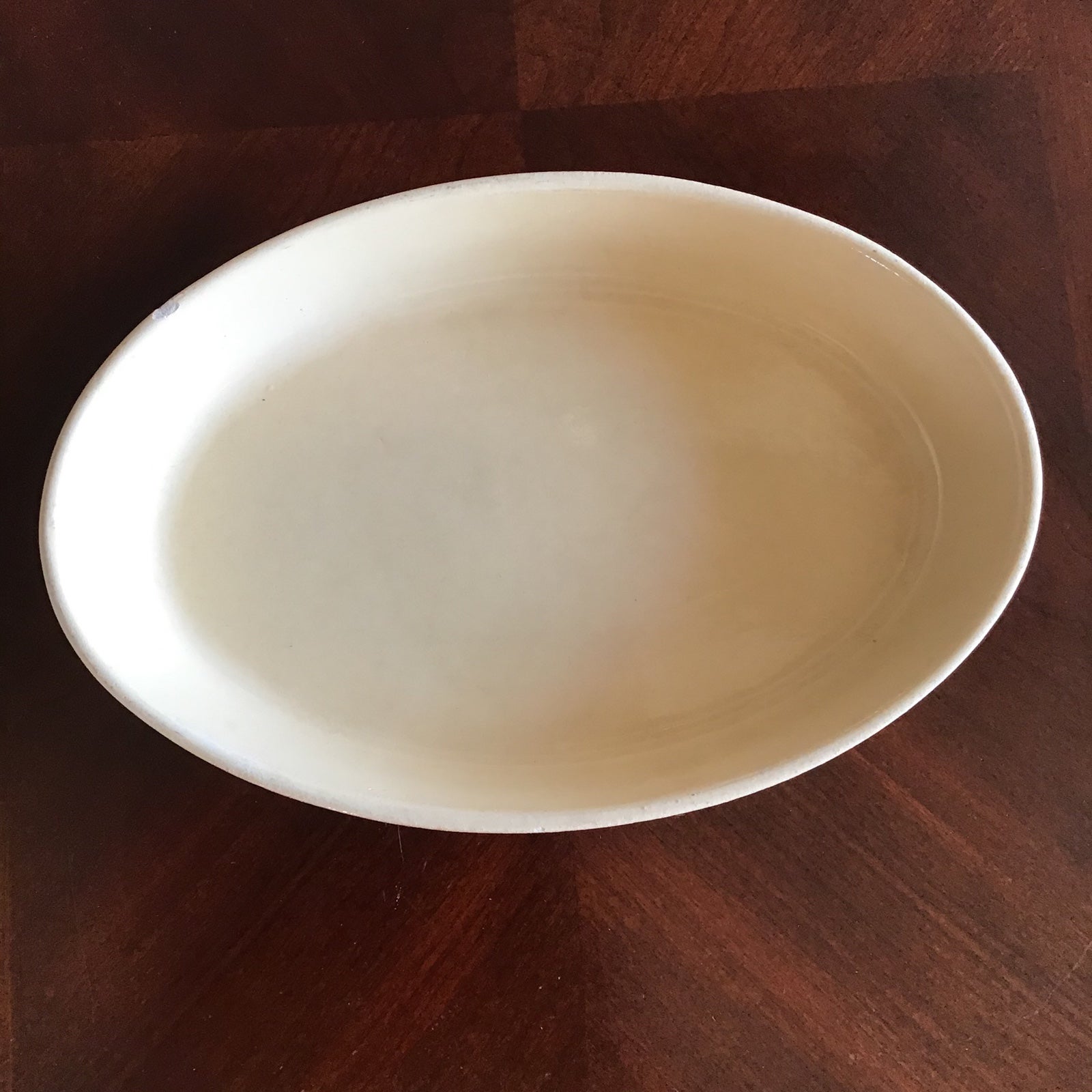 Vintage La Bourguignonne Oval Casserole Stoneware Bake Dish, Made in France