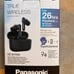 NEW UNOPENED Panasonic ErgoFit True Wireless Earbuds, in Ear Headphones RZ-B110W