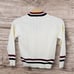 Vintage 1980s Cable Knit Tennis Preppy V Neck Sweater Size Large Darwin Acrylic