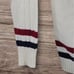 Vintage 1980s Cable Knit Tennis Preppy V Neck Sweater Size Large Darwin Acrylic