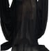 Super Unique Futuristic Gothic Tunic Jacket with Dramatic Sleeves & Hood