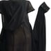Super Unique Futuristic Gothic Tunic Jacket with Dramatic Sleeves & Hood