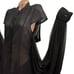 Super Unique Futuristic Gothic Tunic Jacket with Dramatic Sleeves & Hood