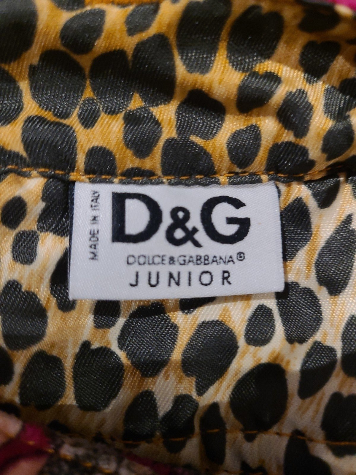 Sale 2 day JUNIOR Dolce & shops Gabbana Patchwork