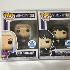 Wednesday & Enid Funko Pop 1308, 1310