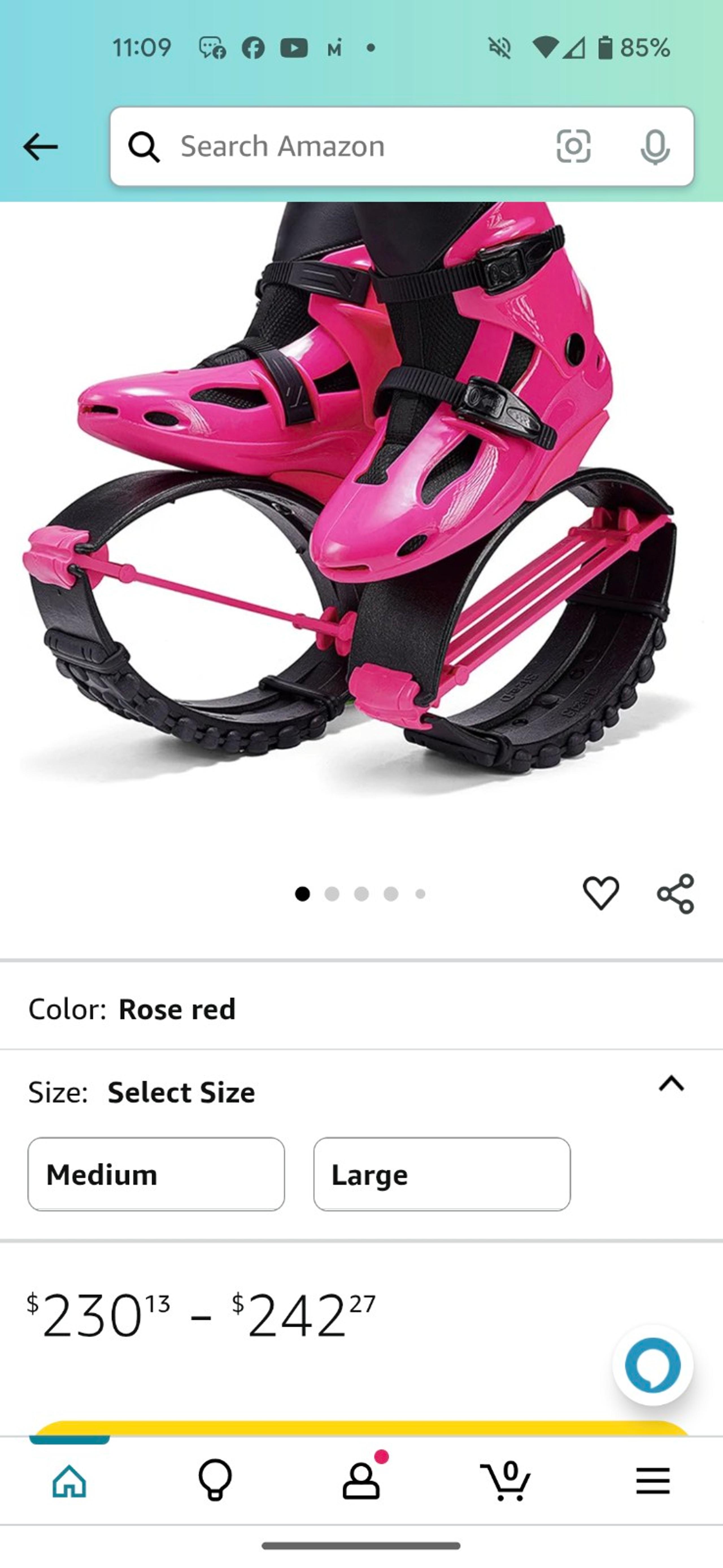Bounce skates