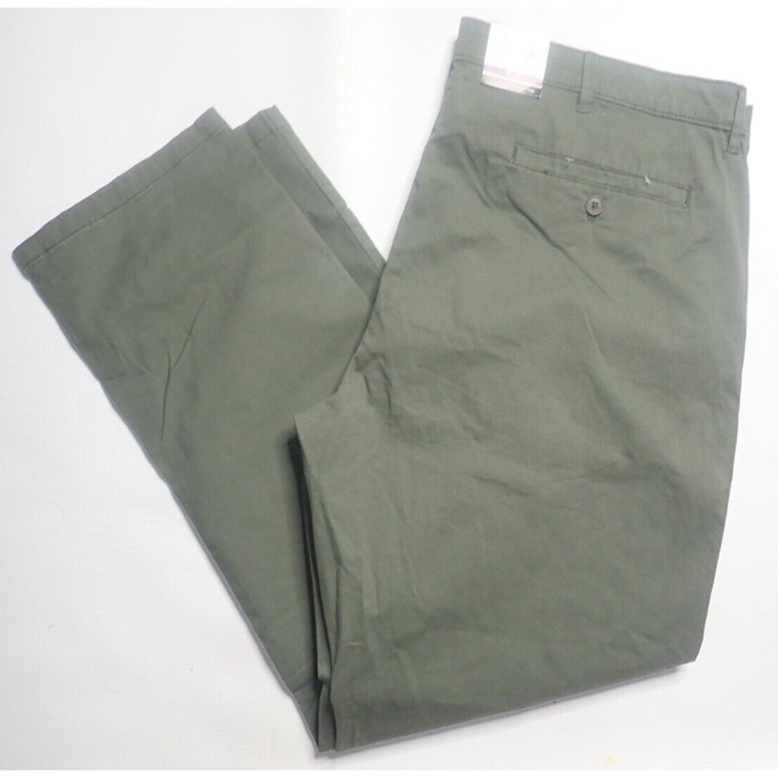 English Laundry Chino Men's Slimmer Straight Leg Pants 40 x 32 Olive Green NEW