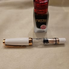 TWSBI Diamond Mini White Rose Gold II (M)