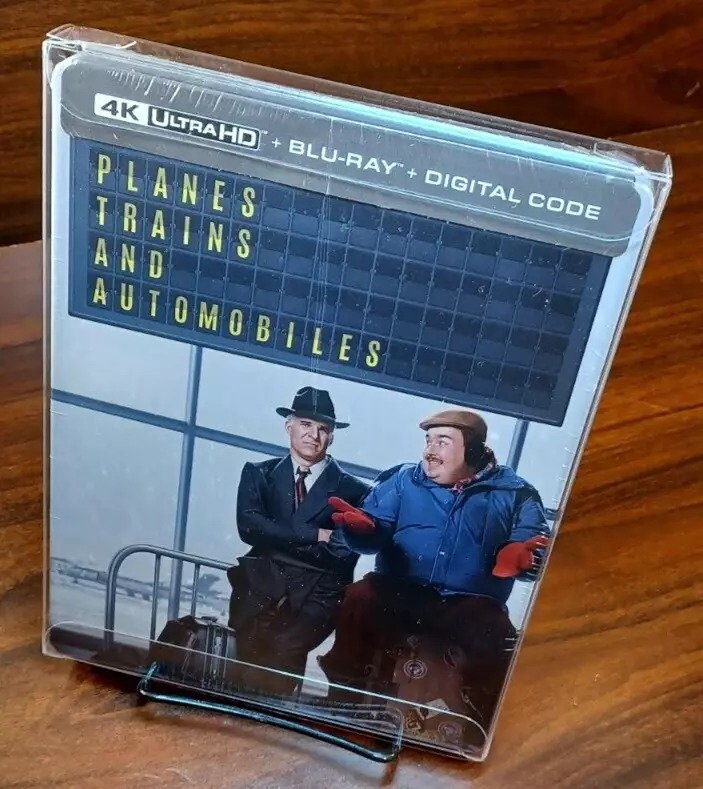 Planes trains and automobiles Steelbook (4K-No Digital Code) w/PROTECTIVE SLEEVE