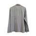 FRETTE Blue White Stripe Button Up Pajama Top Shirt Women's Size Large
