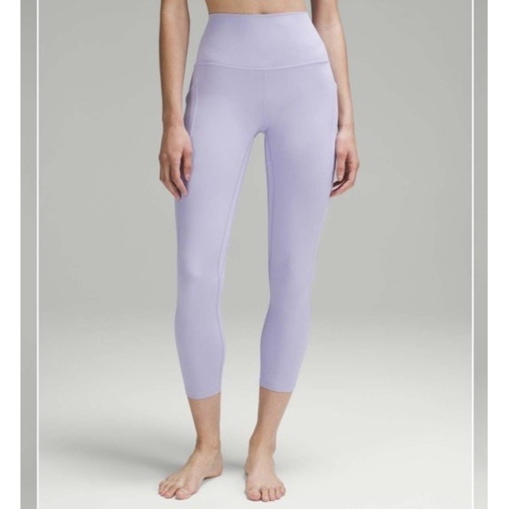 Lululemon Align High-Rise Pant with Pockets 25 Size 8 Lilac Smoke