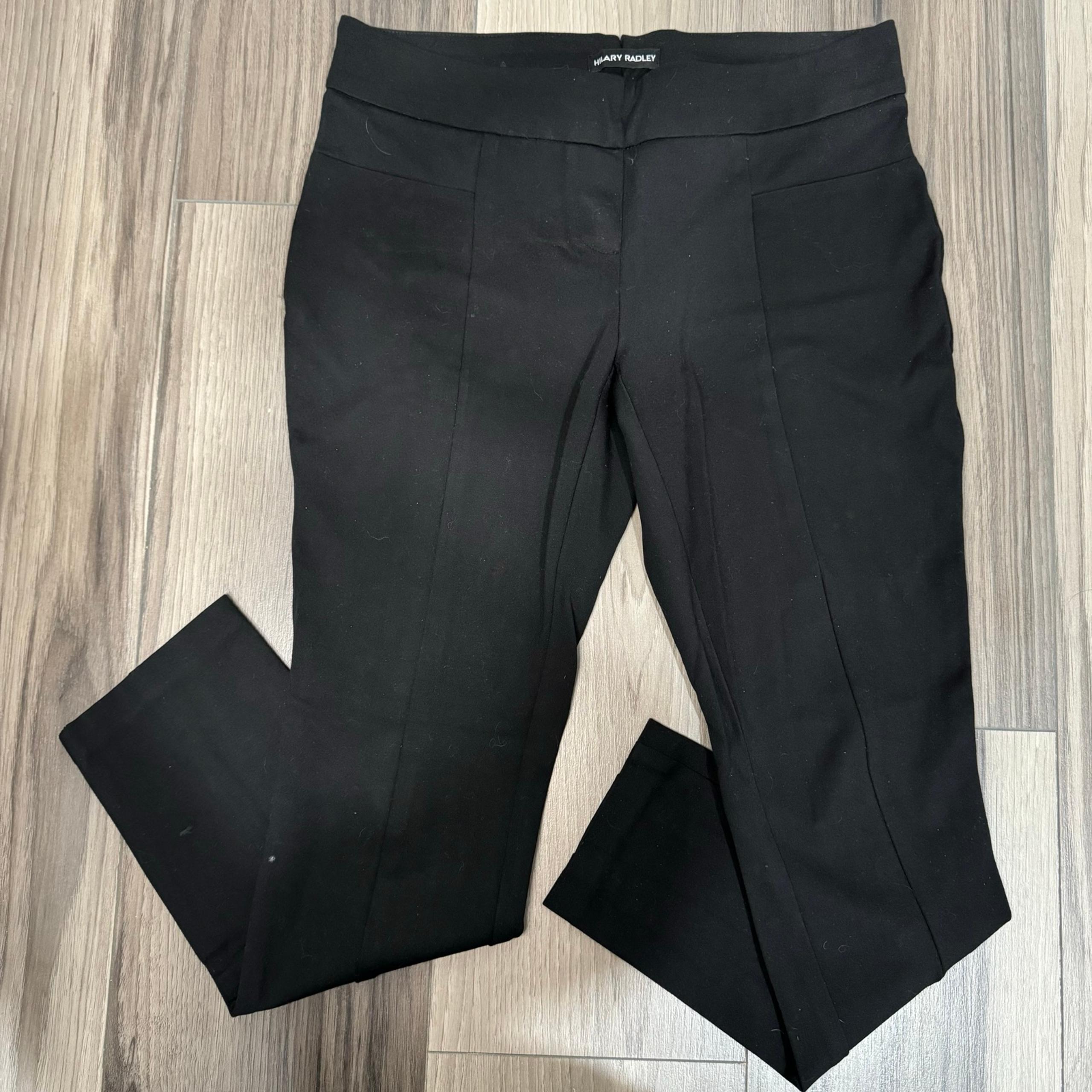 Hilary Radley Women's Stretch Black Pants