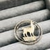 Vintage Silver Peru Alpaca Brooch