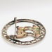 Vintage Silver Peru Alpaca Brooch