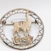 Vintage Silver Peru Alpaca Brooch