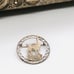 Vintage Silver Peru Alpaca Brooch