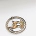 Vintage Silver Peru Alpaca Brooch
