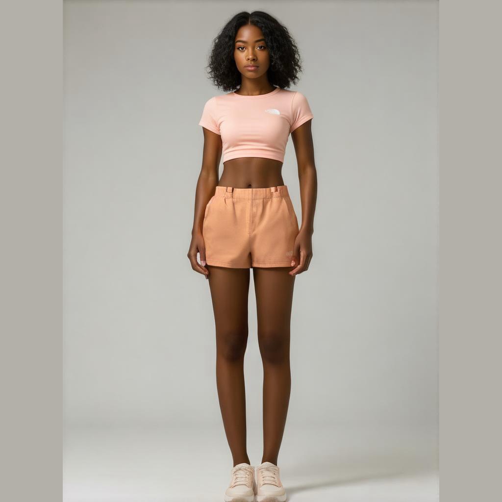 Women's The North Face Shorts XL Peach
