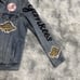 MLB YANKEES Levi's Collaboration Denim Jacket Men's Size L , Patches Added