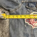 MLB YANKEES Levi's Collaboration Denim Jacket Men's Size L , Patches Added