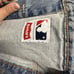 MLB YANKEES Levi's Collaboration Denim Jacket Men's Size L , Patches Added