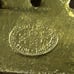 Virginia Metal Crafters Thomas Jefferson CipherBrass Keys Paperweight Signed.