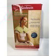 SUNBEAM Renue TENSION RELIEF Heating Therapy Wrap 14 X 22 Brand New