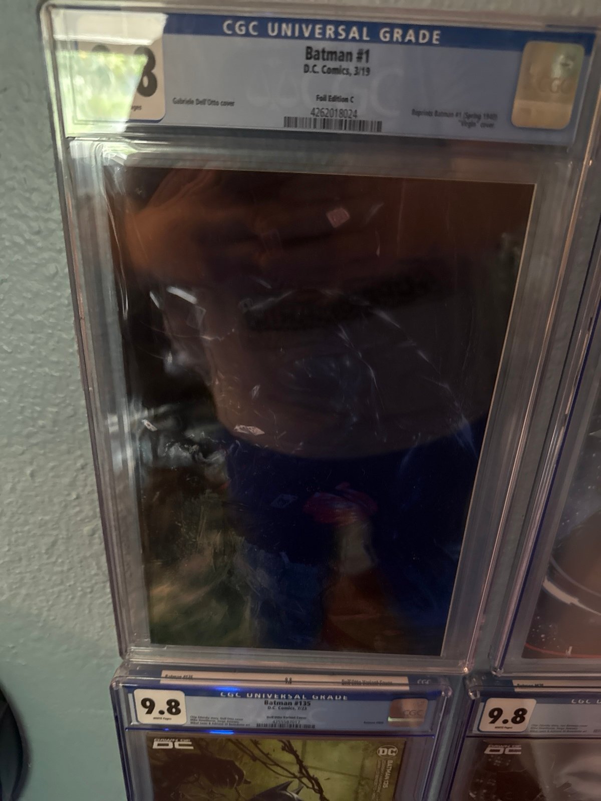 Batman #1 Dell' Otto Foil Convention Virgin Variant - CGC 9.8