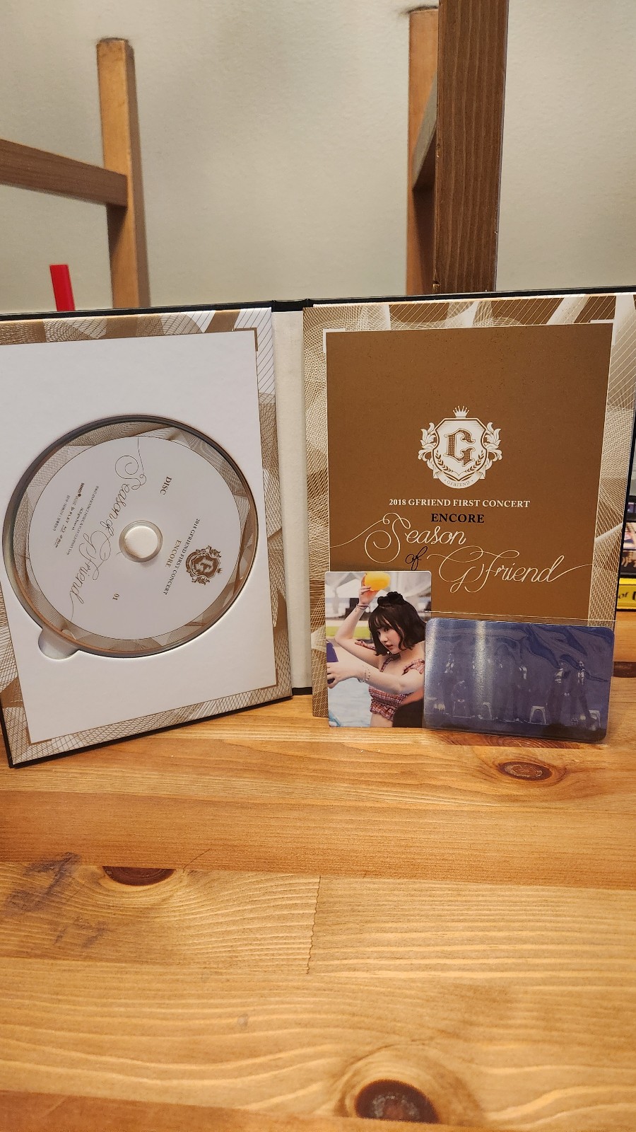 Season of Gfriend Encore Concert Blu Ray with photocards