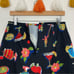 Vintage Bonjour Bonjour Cocktail Print Skort Size 6