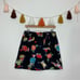 Vintage Bonjour Bonjour Cocktail Print Skort Size 6