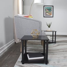 Tools End Tables, Solid Black=ADAW200