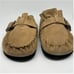 Free People After Riding Mules Slip-on in Macadamia Suede Leather Size 9.5 - NEW