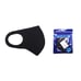 12PCS - Solid Black Color Fashion Masks