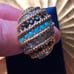 Vintage RARE Jomaz Cocktail Ring-STUNNING