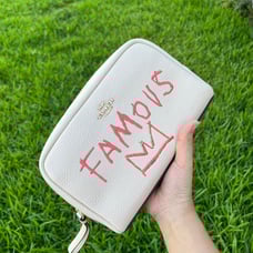 Coach X Jean Michel Basquiat Boxy Cosmetic Case