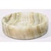 Large 8 Heavy Polished Onyx Marble Bowl Tricket Dish
