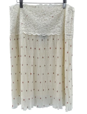 Modest Dress Cottagecore Milkmaid Prairie Flowy Lace Floral Swiss Dot Skirt 16