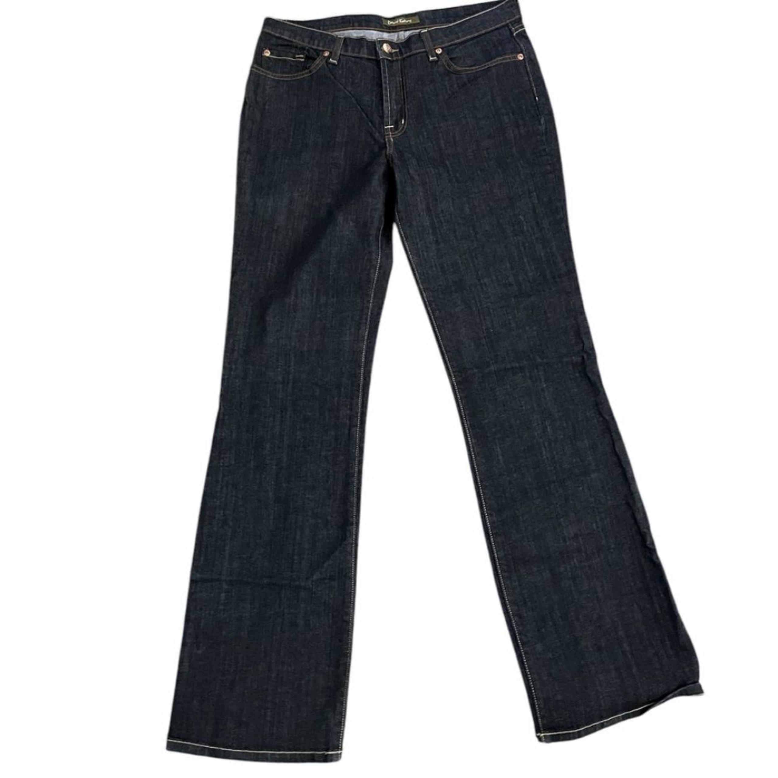 David Kahn Bootcut Dark Wash Denim Jeans 12