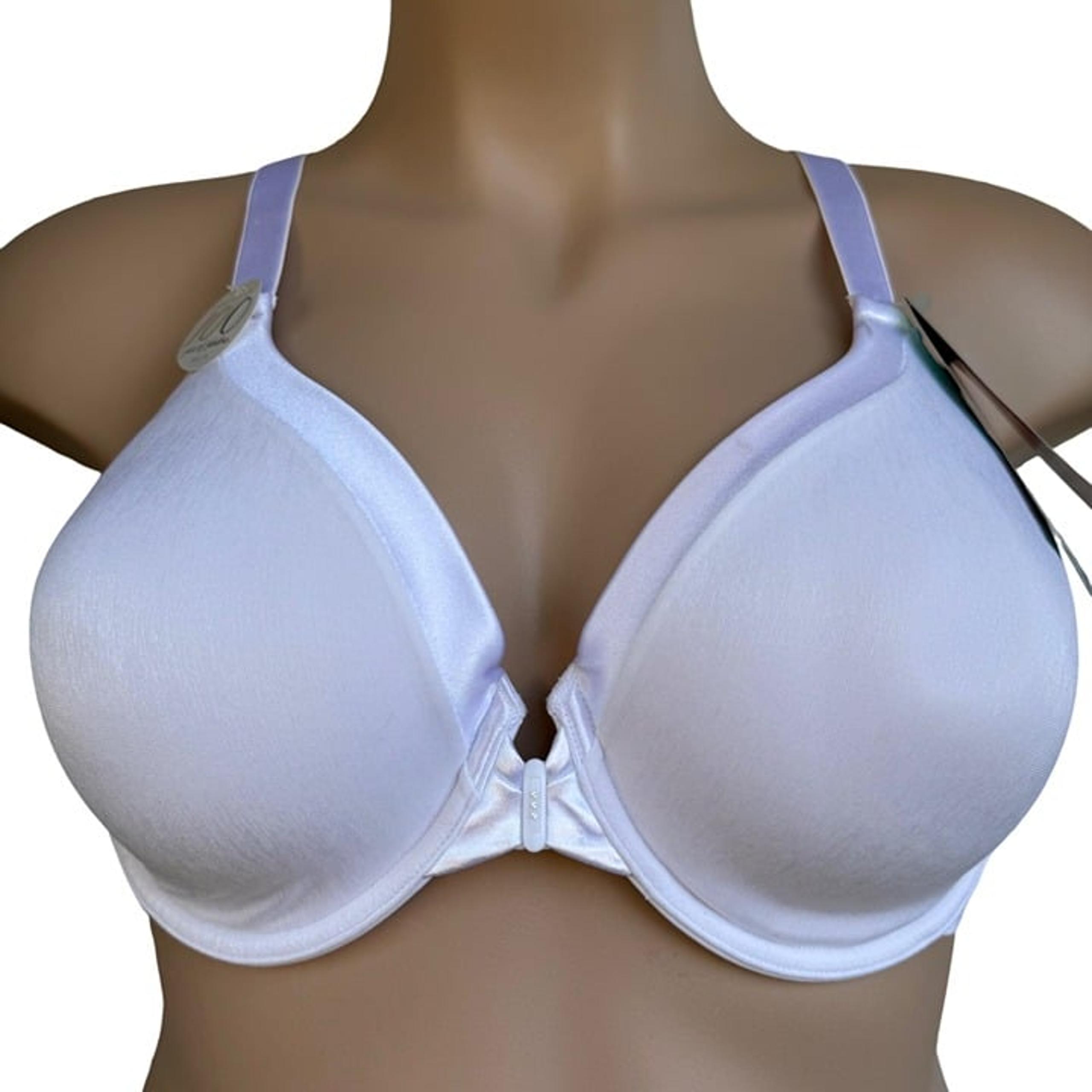 Vanity Fair Illumination Front Close UW Bra 40D Full Coverage Halter Criss-Cross