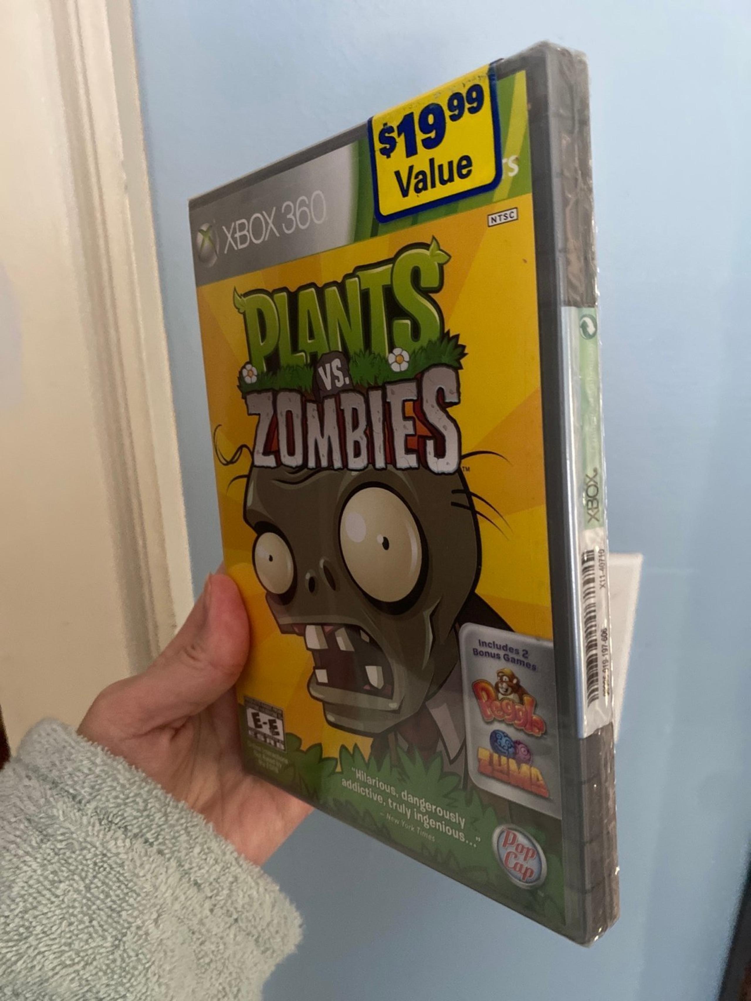 Plants versus zombies video game
