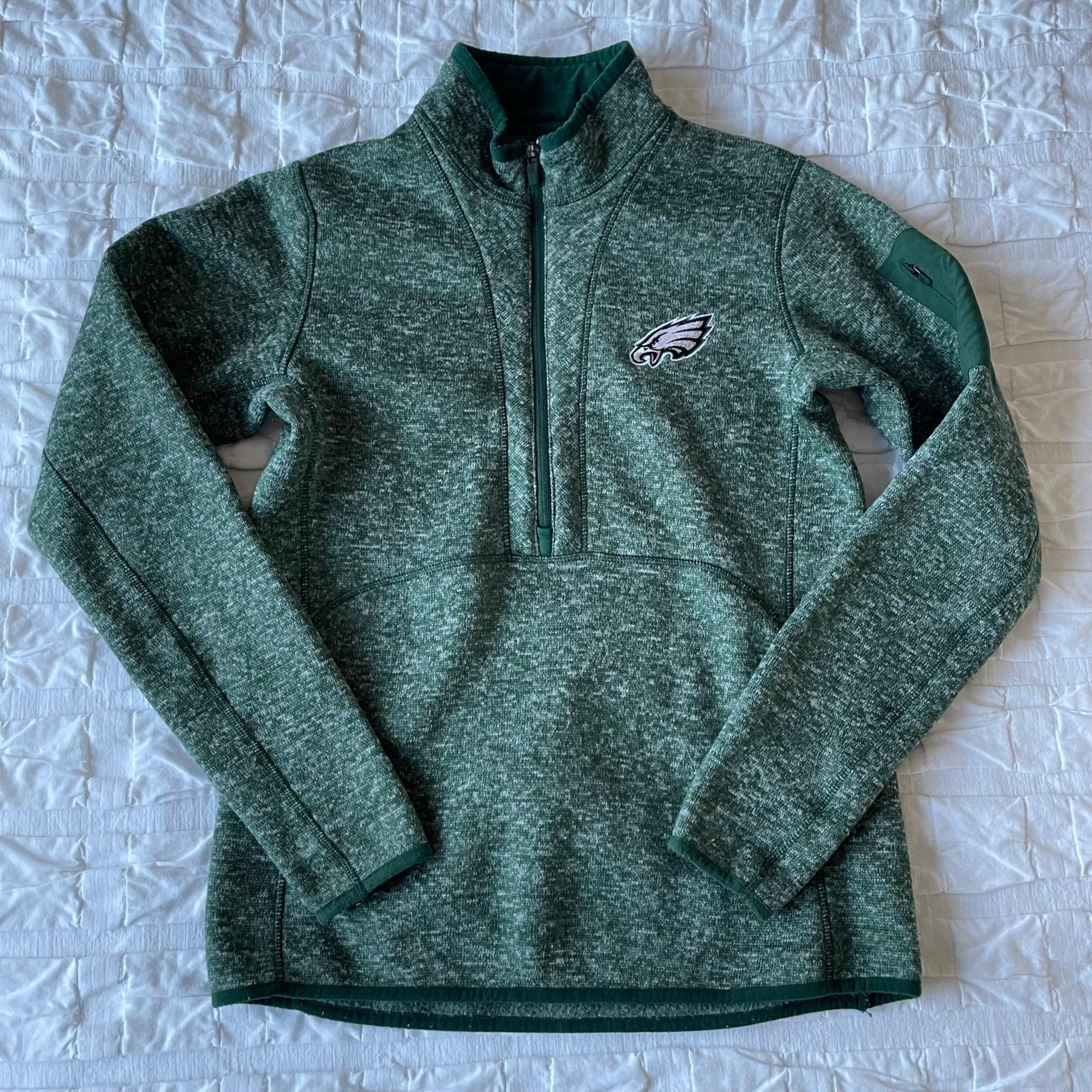 EAGLES thermal fleece zip up