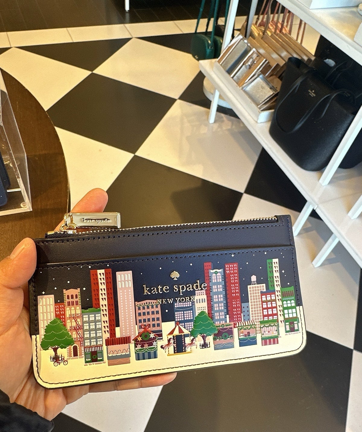 Kate Spade Other Winter Wonders Large Slim Cardholder KE696 NWT