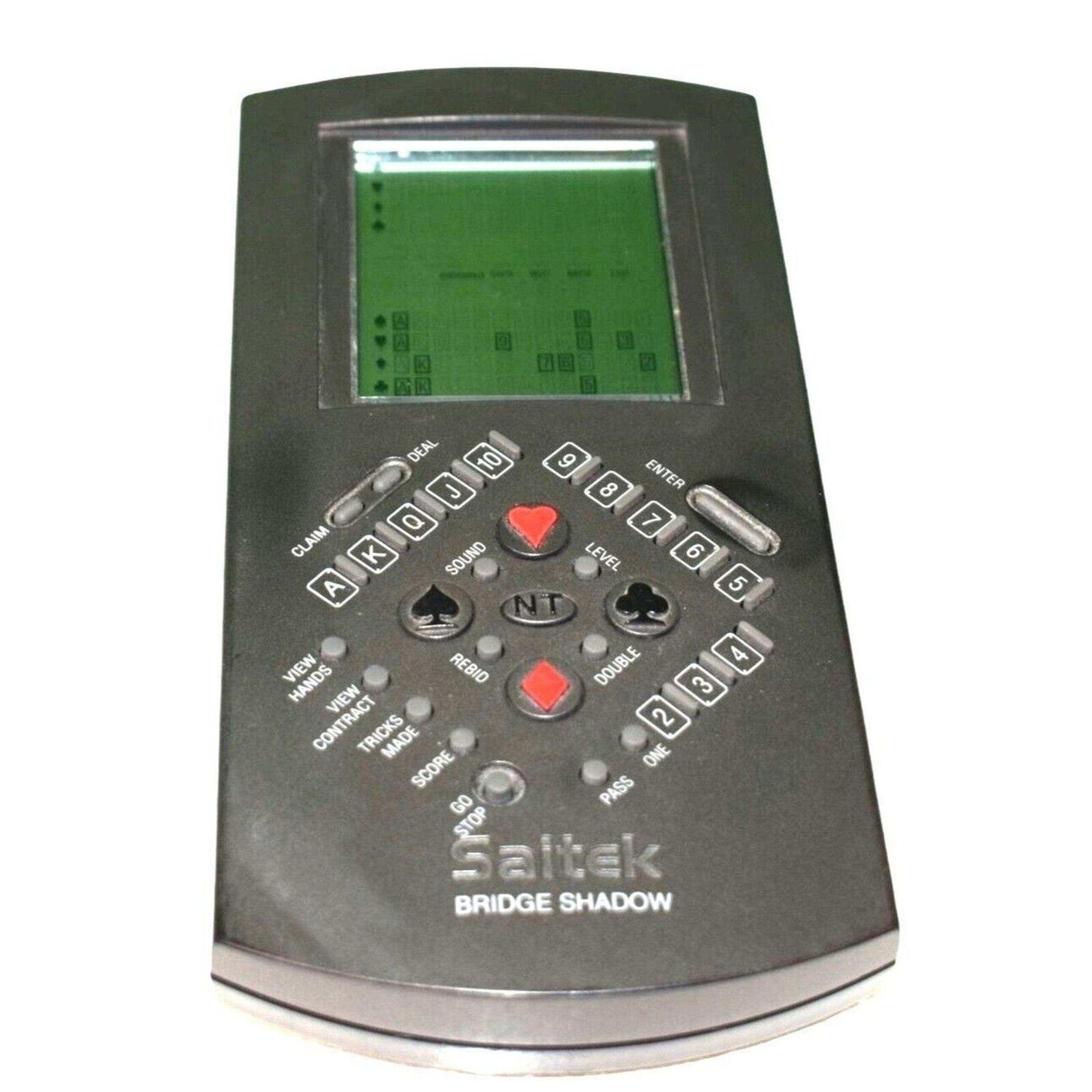 Electronic Bridge Game - Fresh batteries - Works-Saitek Bridge Shadow