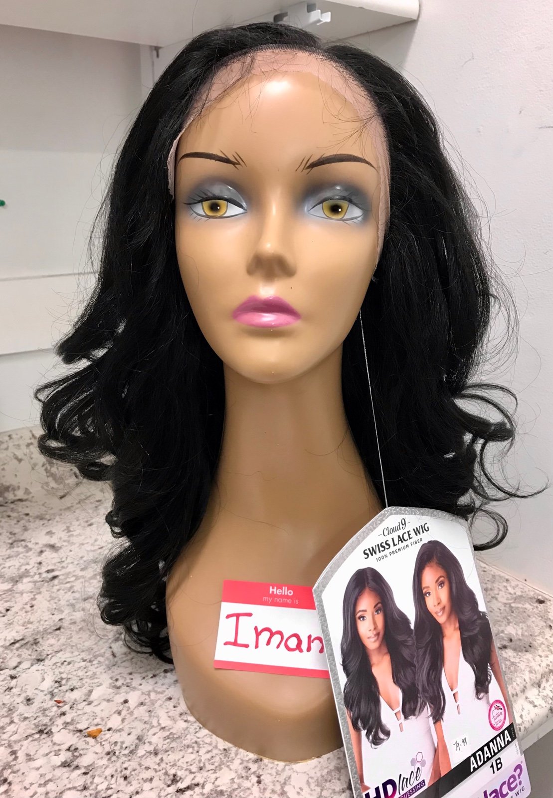 Lace front body wave wig