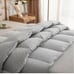 Premium Heavyweight Greyduck Feathers Down Comforter King Size 100% Cotton Cover